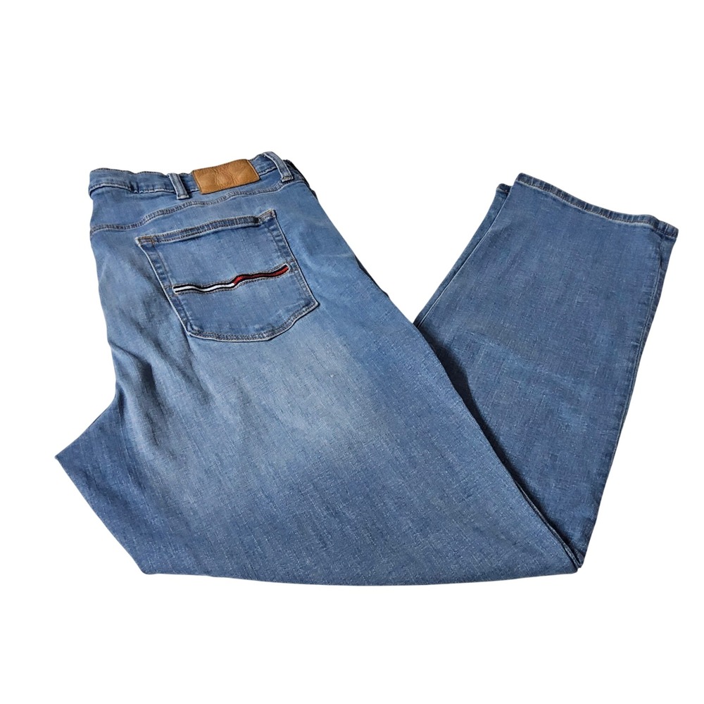 Tommy Jeans Womens 40/32 Light Wash Denim Jeans Classic Fit
